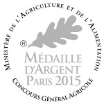 Médaille Argent Paris 2015